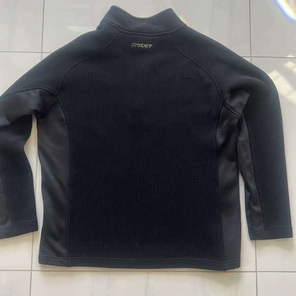 Spyder Black BANDIT HALF ZIP
FLEECE JACKET Size L - Picture 5 of 6
